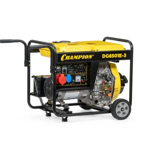 Генератор дизельный Champion DG6501E-3, 5 кВт
