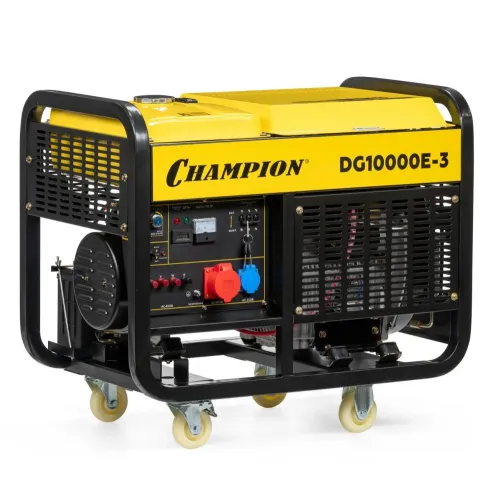 Генератор дизельный Champion DG10000E-3, 12,5 кВт