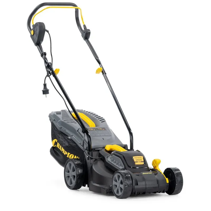 Газонокосилка эл. CHAMPION EM3312 (1,2 кВт травосб. 30л ширина 330мм 25-65мм, 8,5кг)