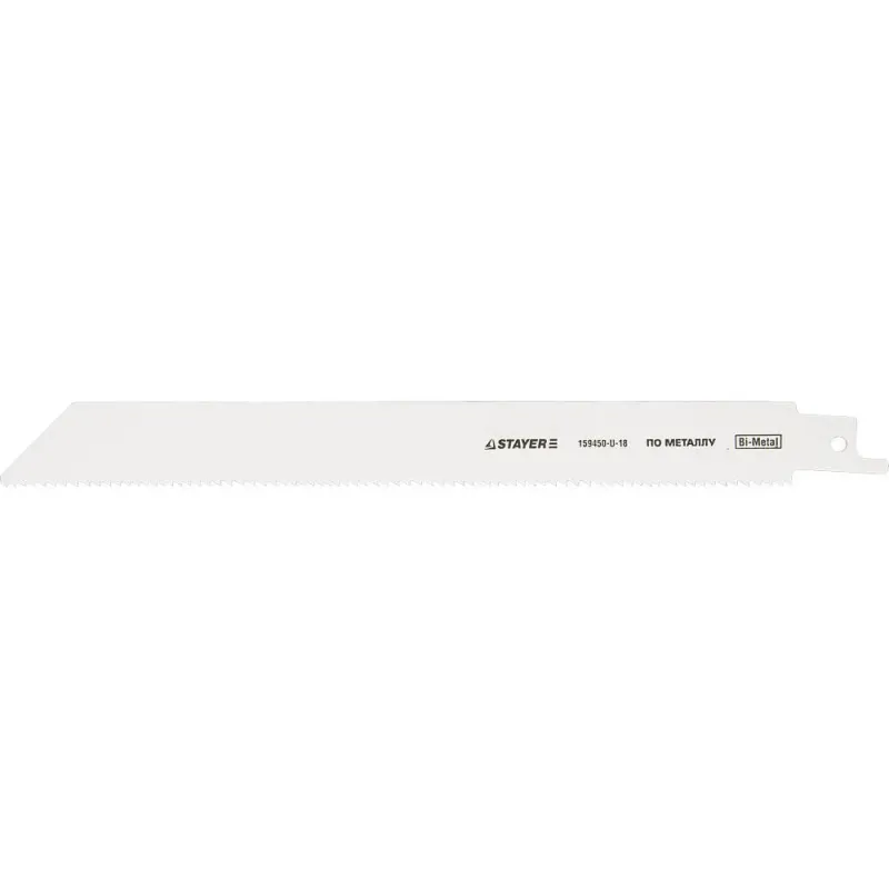 STAYER S1122VF, L-180/200, Bi-Met, полотно для сабельной пилы (159450-U-18)