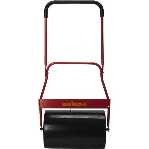 GRINDA 62 л, размеры 400 х 580 мм, стальной барабан, нескользящая рукоятка, каток для газона (422115)