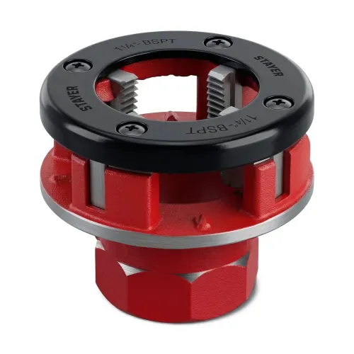 STAYER RED FORCE 1.1/4″, BSTP R, трубный резьбонарезной клупп (28261-5/4)