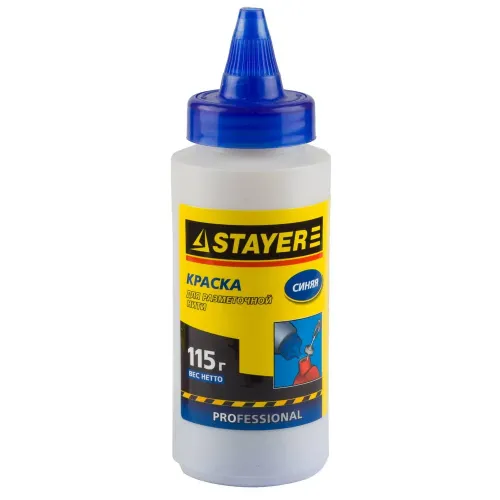 STAYER 115 г, синяя, краска для разметочной нити (2-06401-1)