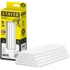 STAYER White, белые, 11 х 200 мм, 40 шт, клеевые стержни, Professional (2-06821-W-S40)