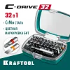 KRAFTOOL C-Drive 32, 32шт, набор многофункциональных бит (26067-H32)