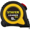 STAYER Leader, 5 м х 19 мм, рулетка с автостопом, Professional (3402-05-19)