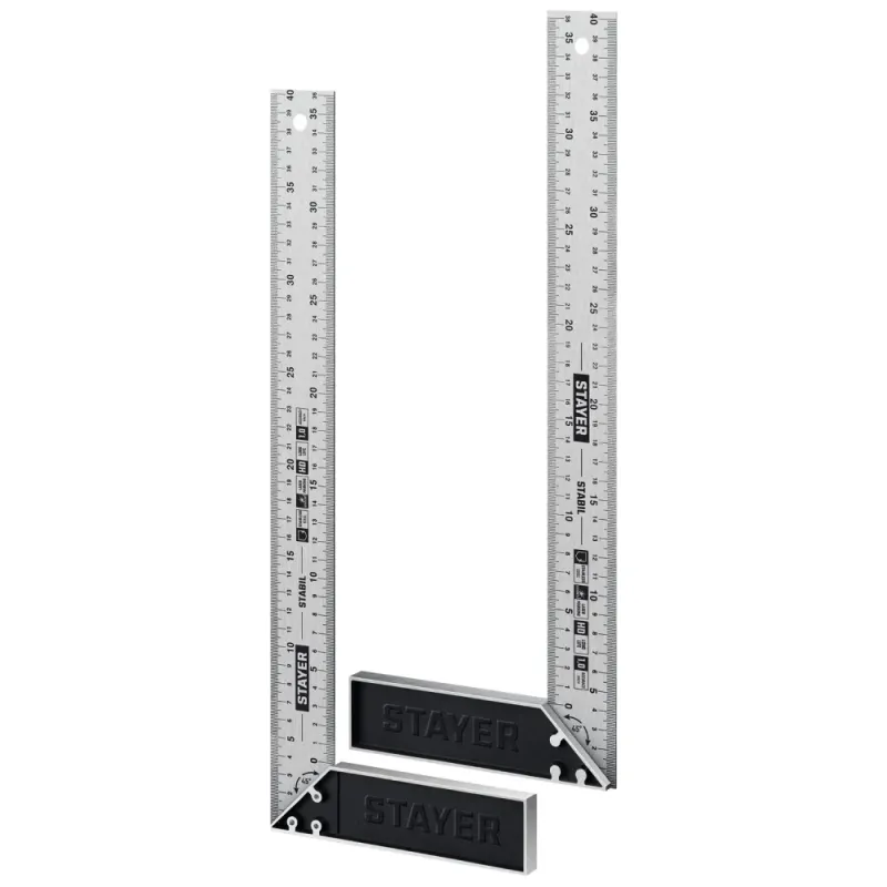 STAYER 400 мм, столярный угольник, Professional (3431-40)