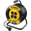 STAYER S-207, ПВС, 2 х 0.75 мм2, 50 м, 2200 Вт, удлинитель на катушке (55073-50)