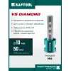 KRAFTOOL VS DIAMOND d 10 мм (М14, 50 мм), Вакуумная алмазная фреза пальчиковая (29810-10)