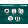 KRAFTOOL (штуцер ″елочка″, 10 мм - рапид муфта) + (рапид штуцер-штуцер ″елочка″, 10 мм) + (обжимные хомуты 2 шт), набор (06599-10-H)