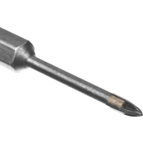 STAYER 3 мм, 4х кромка, HEX 1/4, Сверло по стеклу и кафелю (2985-03)