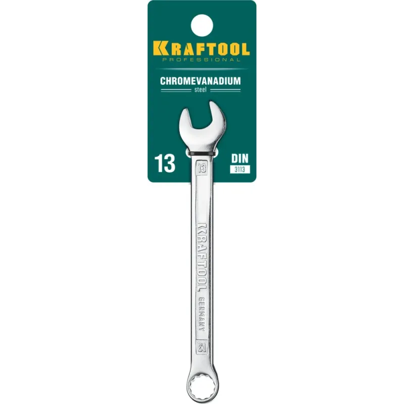 KRAFTOOL 13 мм, комбинированный гаечный ключ (27079-13)