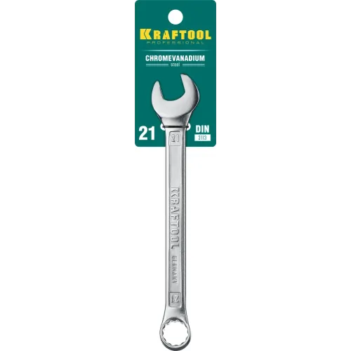 KRAFTOOL 21 мм, комбинированный гаечный ключ (27079-21)