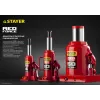STAYER RED FORCE, 16 т, 230 - 460 мм, бутылочный гидравлический домкрат, Professional (43160-16)