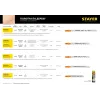 STAYER T144D, T-хвост., HCS сталь, по дереву, шаг зуба 4 мм (6TPI), раб. длина 75 мм, 2 шт, полотна для лобзика, Professional (15984-4)