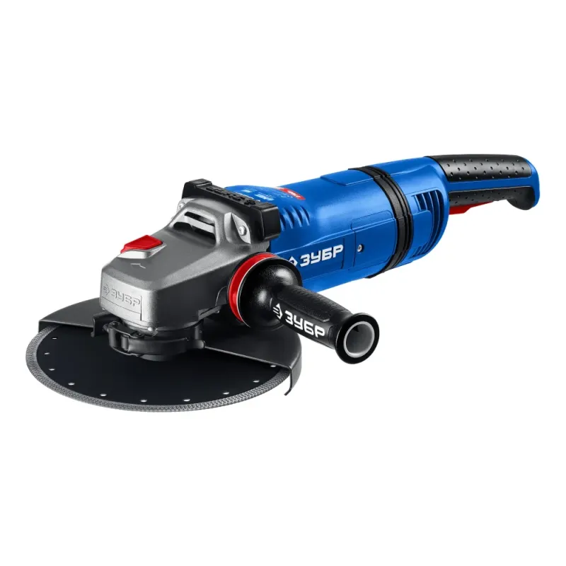 ЗУБР 2700 Вт, d230 мм, УШМ, АВТ защита, фланец ″МИГ″, Профессионал (УШМ-П230-2700 ПВСТ)