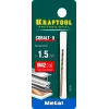 KRAFTOOL COBALT-8, 1.5 х 43 мм, сталь М42, HSS-Co(8%), сверло по металлу (29656-1.5)