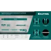 KRAFTOOL L500 мм, стальной, посадка 1 1/4″, Удлинитель для алмазных коронок (29826-500)