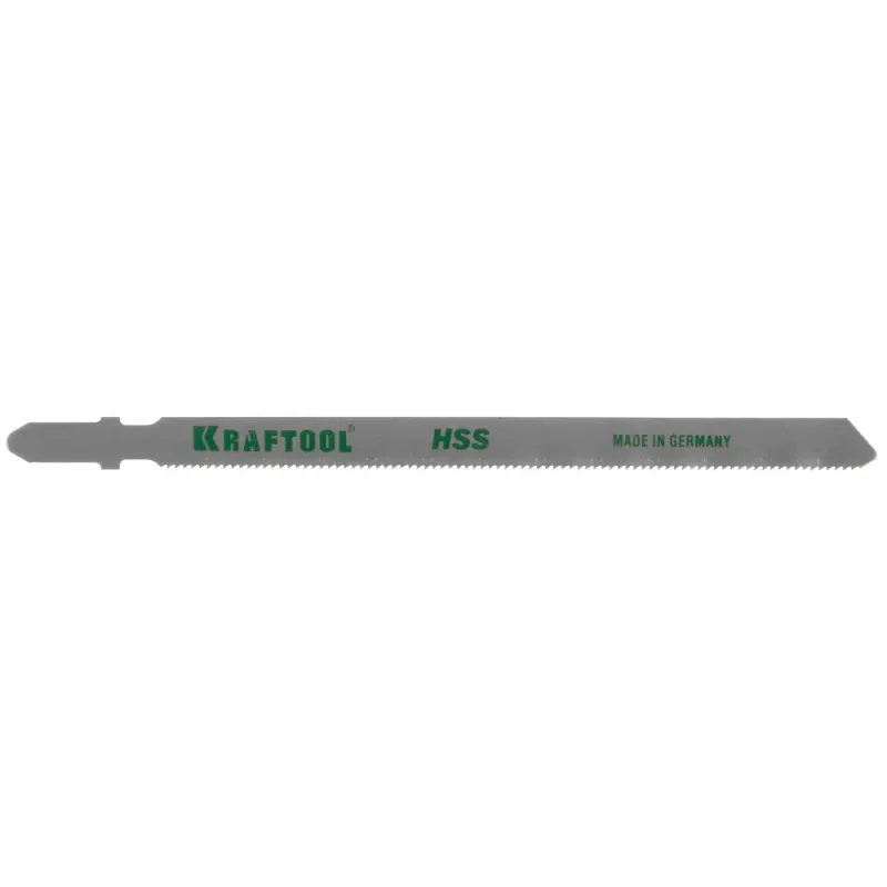 KRAFTOOL T318A, EU-хвост., по металлу HSS, шаг 1.2 мм, 110 мм, 2 шт, полотна для лобзика (159552-1.2)