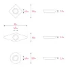 KRAFTOOL Precision-3, 3 предм., набор ручных резцов по дереву (18369)