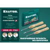 KRAFTOOL Precision-3, 3 предм., набор ручных резцов по дереву (18369)