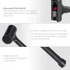 STAYER 40 мм, 1350 г, цельнолитой безынерционный слесарный молоток, Professional (2042-1350)