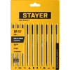 STAYER 140 мм, 10 предм., набор надфилей, Professional (16011-H10)