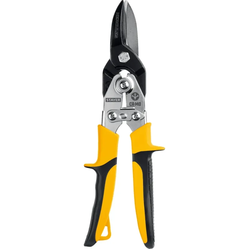STAYER Hercules, 250 мм, прямые ножницы по металлу, Professional (2320)