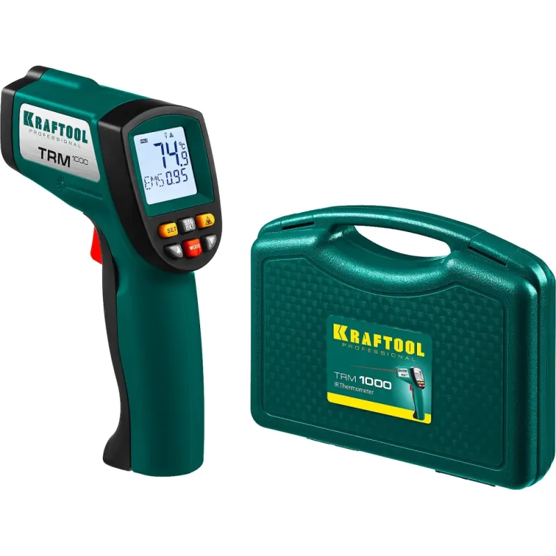 KRAFTOOL TRM-1000, -50° +950°С, пирометр инфракрасный (45703-950)