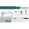 KRAFTOOL TTL-360 360х150х70 см, макс 250 кг, стол для работ с крупноформатными листовыми материалами (33253-360)