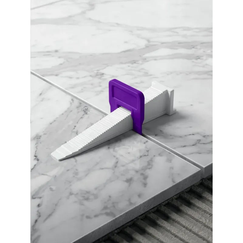 STAYER СВП TileFix, комплект: 1,5 мм, зажим + клин, 50 + 50 шт, система выравнивания плитки ″ворота″ (33842-H50)