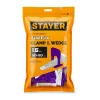 STAYER СВП TileFix, комплект: 1,5 мм, зажим + клин, 50 + 50 шт, система выравнивания плитки ″ворота″ (33842-H50)