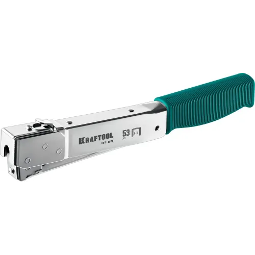 KRAFTOOL HAMMER TACKER, тип 53 (A/10/JT21) 23GA (6 - 10 мм), высокоскоростной стальной скобозабиватель (3153)