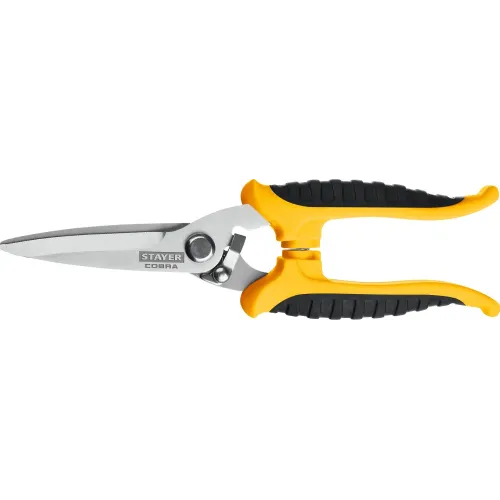 STAYER COBRA, 200 мм, Универсальные технические ножницы, Professional (23227)