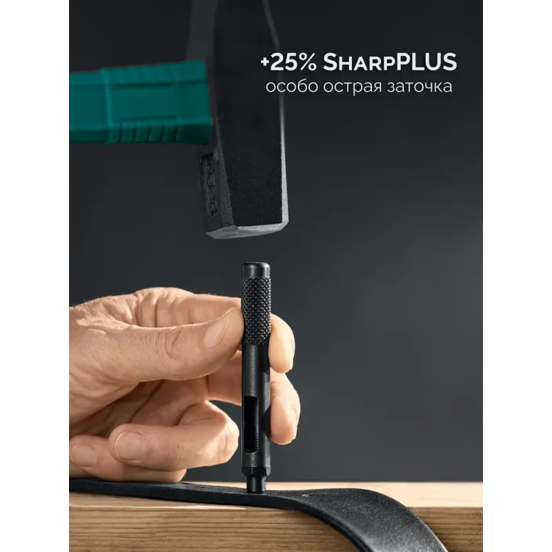 KRAFTOOL LPI-6 с набором насадок 1-6 мм, ударный пробойник для кожи (22951)