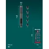 KRAFTOOL LPI-6 с набором насадок 1-6 мм, ударный пробойник для кожи (22951)