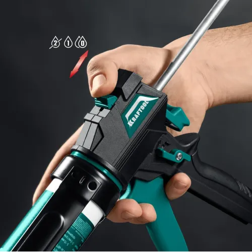 KRAFTOOL Ultra 310 мл, cкелетный пистолет для герметика (06679)