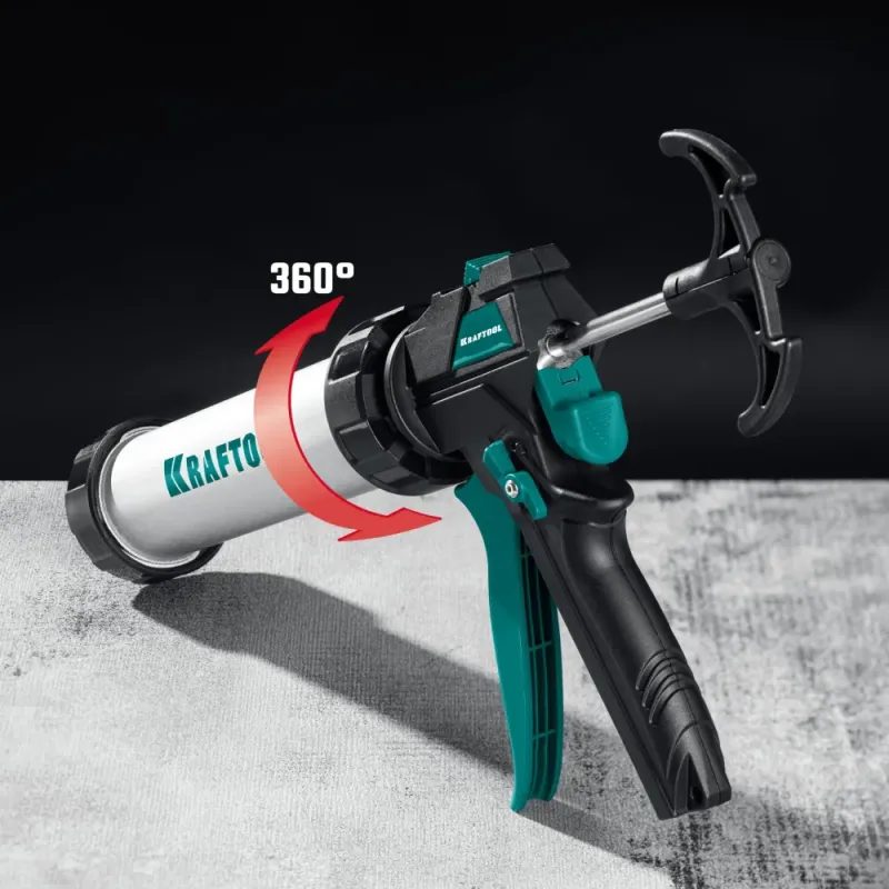 KRAFTOOL Ultra 600 мл, закрытый пистолет для герметика (06677-60)