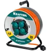 KRAFTOOL EXPERT 4.0, ПВС 3х2.5 30м 4000Вт IP44, силовой удлинитель на стальной катушке (55089-30)