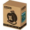 KRAFTOOL EXPERT 4.0, ПВС 3х2.5 30м 4000Вт IP44, силовой удлинитель на стальной катушке (55089-30)