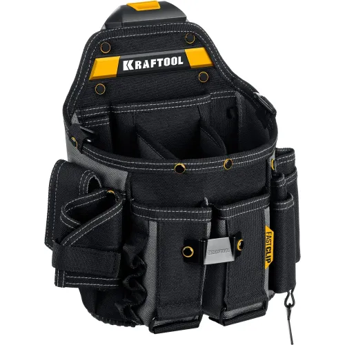 KRAFTOOL KPB-23 поясная сумка с быстросъёмным креплением FastClip, 290 х 310 мм (38766)