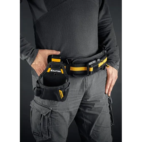 KRAFTOOL KP-5 поясная сумка с быстросъёмным креплением FastClip, 150 х 190 мм (38778)