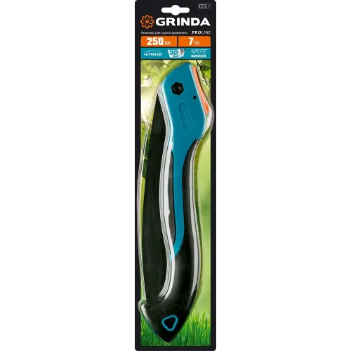 GRINDA GS-7, 250 мм, ножовка для быстрого реза сырой древесины (151881)