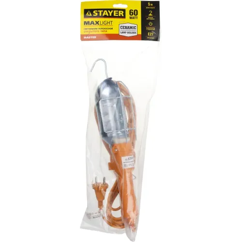STAYER MAXLight, 60 Вт, переносной светильник (56061)