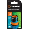 GRINDA TC-12, 1/2″, пластиковый с покрытием TPR, для шланга, быстросъемный соединитель, PROLine (8-426425)
