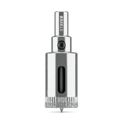 STAYER DIAMOND d 32 мм, Р60, Алмазная коронка (29931-32)