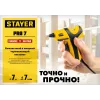 STAYER PRO 7, d 7 мм, 7 г/мин, электрический, пистолет термоклеевой, Professional (0681-07)
