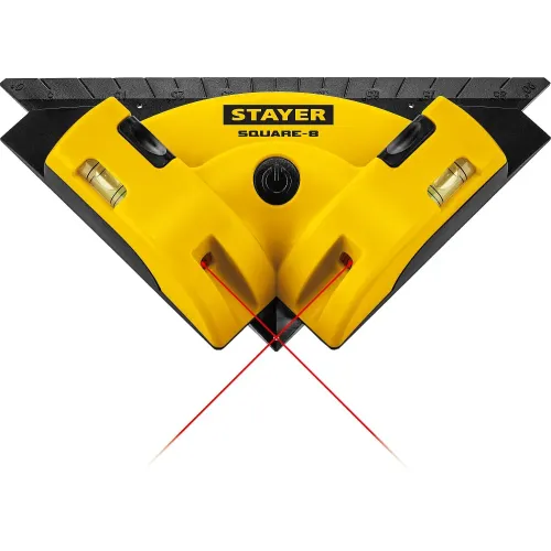 STAYER 8 м, лазерный угольник для кафеля, Professional (34928)