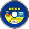 DEXX Clean Aqua Cut, 115 мм, (22.2 мм, 5 х 1.7 мм), сплошной алмазный диск (36703-115)
