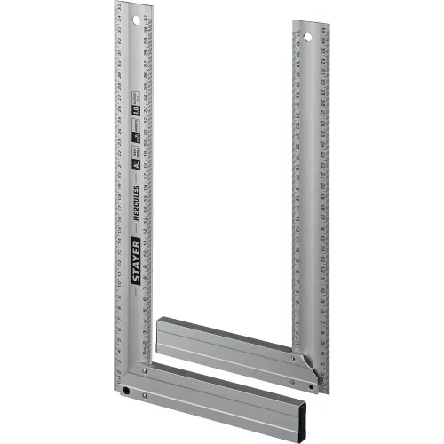 STAYER 350 мм, жесткий столярный угольник, Professional (3432-35)